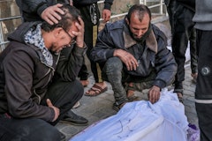 Middle East crisis: Biden says killing of more than 100 Palestinians near aid trucks will complicate ceasefire talks – as it happened